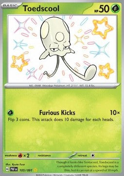 Toedscool [Paldean Fates] (PAF-105)