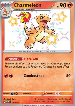 Charmeleon [Paldean Fates] (PAF-110)