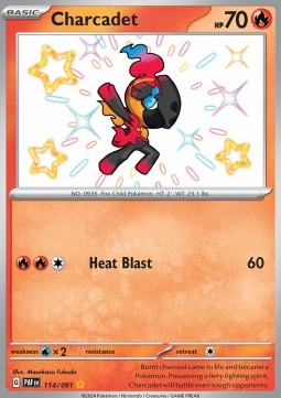 Charcadet [Paldean Fates] (PAF-114)