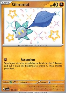 Glimmet [Paldean Fates] (PAF-179)