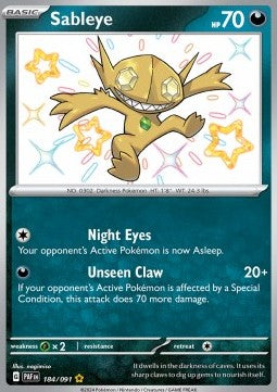 Sableye [Paldean Fates] (PAF-184)