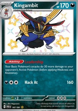 Kingambit [Paldean Fates] (PAF-187)