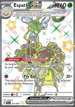 Espathra ex [Paldean Fates] (PAF-214)