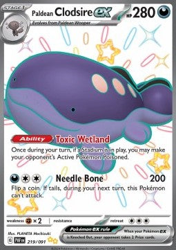 Paldean Clodsire ex [Paldean Fates] (PAF-219)