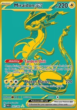 Miraidon ex [Paldean Fates] (PAF-243)