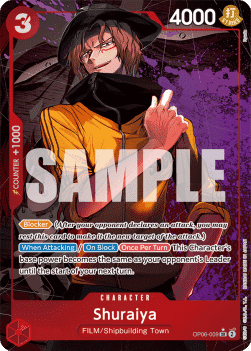 Shuraiya (OP06-009) [OP06 · V2 · Alternate Art]