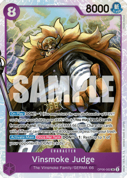 Vinsmoke Judge (OP06-062) [OP06 · V1 · Super Rare]