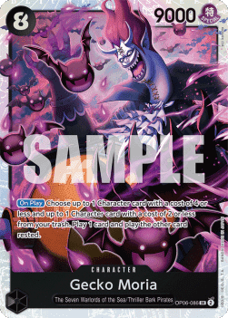 Gecko Moria (OP06-086) [OP06 · V1 · Super Rare]