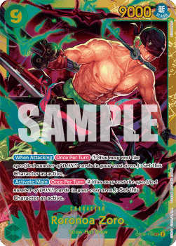 Roronoa Zoro (OP06-118) [OP06 · V1 · Secret Rare]