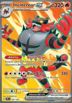 Incineroar ex [Temporal Forces] (TEF-187)