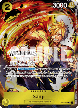 Sanji (OP03-102) [STP · V2 · Rare]