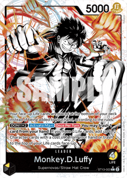 Monkey.D.Luffy (ST13-003) [ST-13 · V2 · Alternate Art]