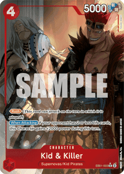 Kid & Killer (EB01-003) [V2 · Alternate Art]