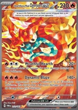 Hearthflame Mask Ogerpon ex [Twilight Masquerade] (TWM-212)