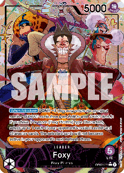 Foxy (OP07-059) [OP07 · V2 · Alternate Art]