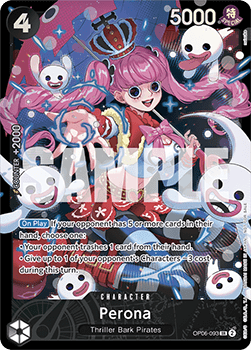 Perona (OP06-OP06-093) [V1 · Super Rare]