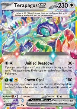 Terapagos ex [Stellar Crown] (SCR-128) [V1 · Double Rare]