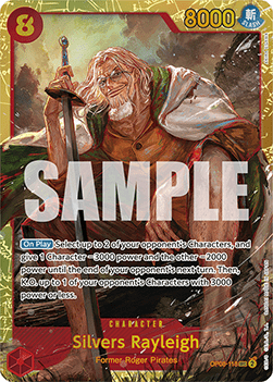 Silvers Rayleigh (OP08-118) [OP08 · V1 · Secret Rare]