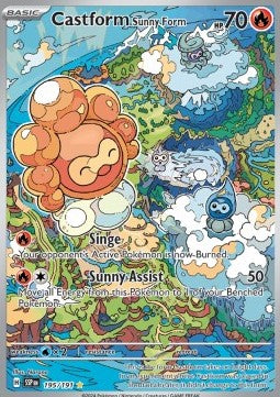 Castform Sunny Form [Surging Sparks] (SSP-195)