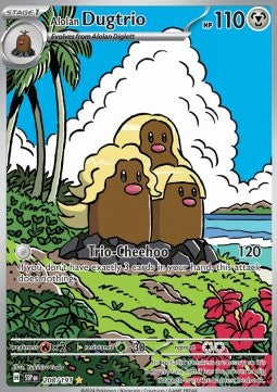 Alolan Dugtrio [Surging Sparks] (SSP-208)