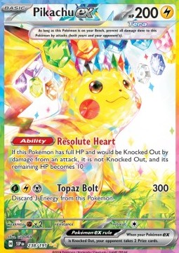 Pikachu ex [Surging Sparks] (SSP-238)