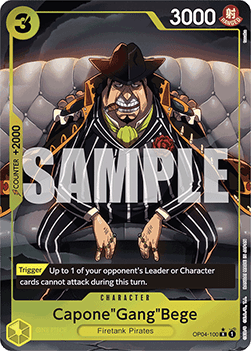 Capone"Gang"Bege (OP04-100) [PRB01 · V4 · Alternate Art]