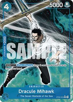 Dracule Mihawk (ST03-005) [PRB01 · V3 · Common]