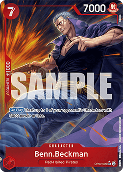 Benn.Beckman (OP09-009) [OP09 · V2 · Alternate Art]