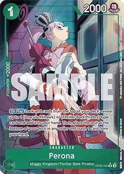Perona (OP09-034) [OP09 · V2 · Alternate Art]