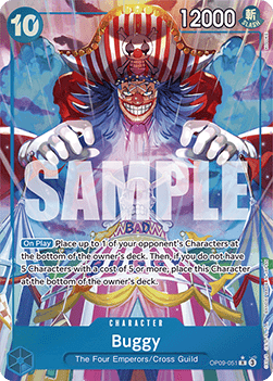 Buggy (OP09-051) [V2 · Alternate Art]
