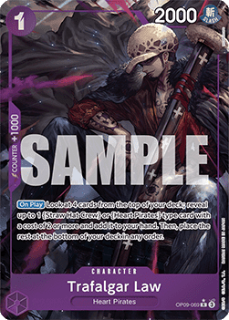 Trafalgar Law (OP09-069) [OP09 · V2 · Alternate Art]