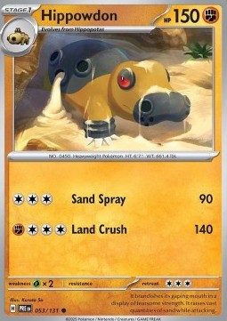 Hippowdon [Prismatic Evolutions] (PRE-053)
