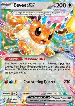 Eevee ex [Prismatic Evolutions] (PRE-075)