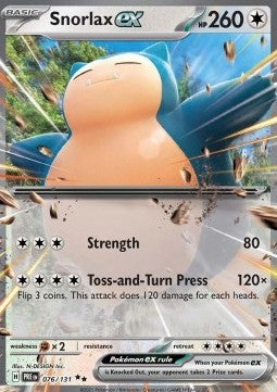 Snorlax ex [Prismatic Evolutions] (PRE-076)