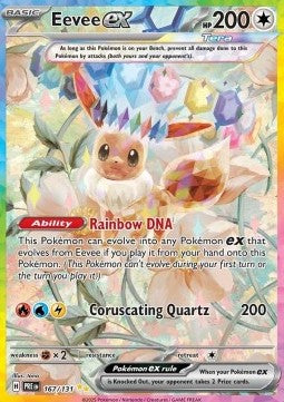 Eevee ex [Prismatic Evolutions] (PRE-167)