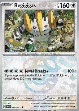 Regigigas [Prismatic Evolutions: Additionals] (xPRE-086) [V2 · Uncommon]