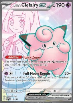 Lillie's Clefairy ex [SV Black Star Promos] (SVP-195)