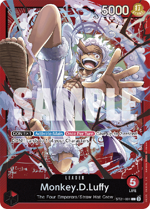 Monkey.D.Luffy (ST21-001) [V1 · Leader]