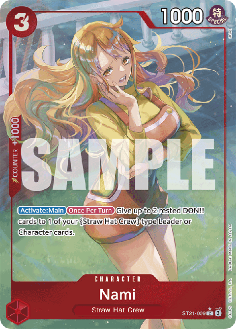 Nami (ST21-009) [ST-21 · V2 · Alternate Art]
