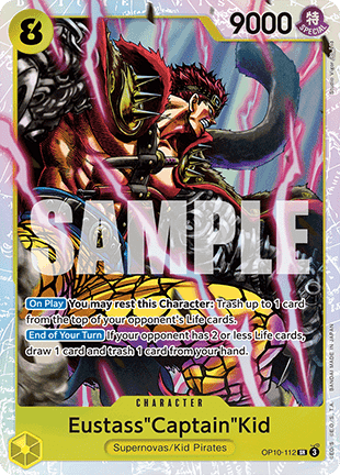 Eustass"Captain"Kid (OP10-112) [OP10 · V1 · Super Rare]
