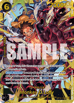 Monkey.D.Luffy (OP10-118) [OP10 · V1 · Secret Rare]