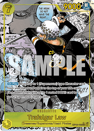 Trafalgar Law (OP10-119) [OP10 · V3 · Manga Rare]