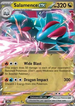 Salamence ex [Journey Together] (JTG-114)