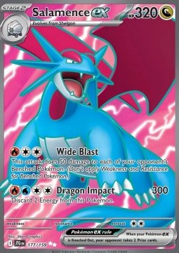 Salamence ex [Journey Together] (JTG-177)