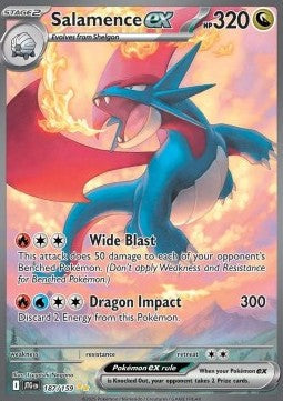 Salamence ex [Journey Together] (JTG-187)