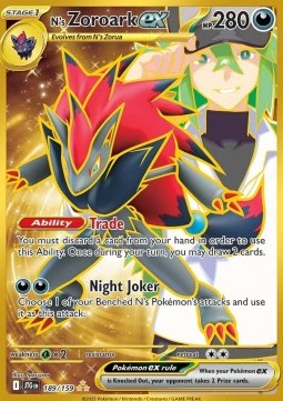 N's Zoroark ex [Journey Together] (JTG-189)