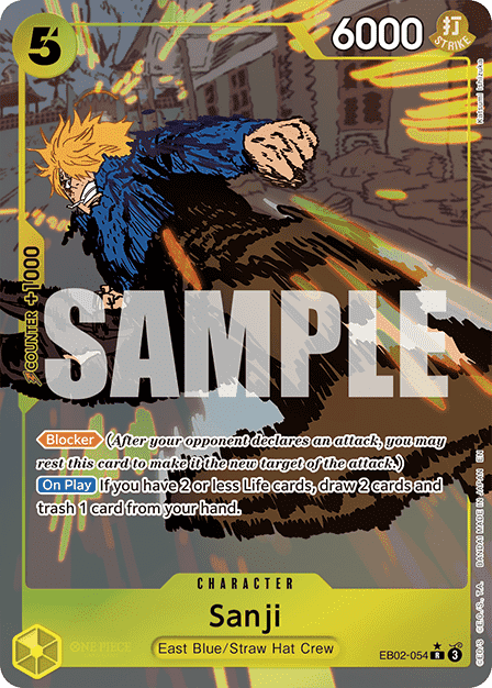 Sanji (EB02-054) [EB02 · V2 · Alternate Art]