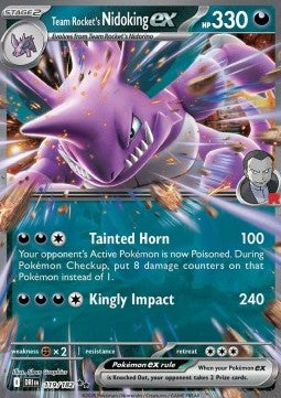 Team Rocket's Nidoking ex [Destined Rivals] (DRI-119)