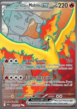 Team Rocket's Moltres ex [Destined Rivals] (DRI-208)