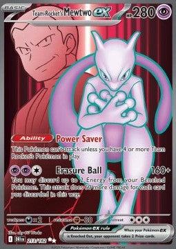 Team Rocket's Mewtwo ex [Destined Rivals] (DRI-213)